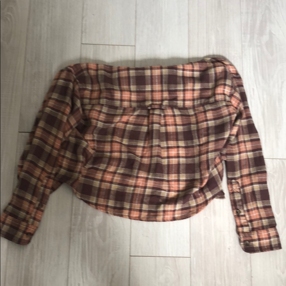 Cropped flannel - Picture 4 of 6